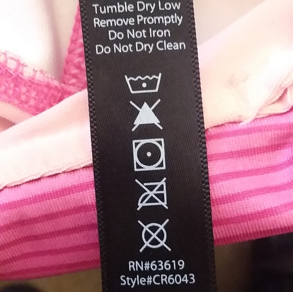 Y398. RBX. LARGE PINK CAPRI PANTS. - Picture 6 of 6